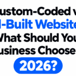 Custom-coded vs AI websites comparison in 2026