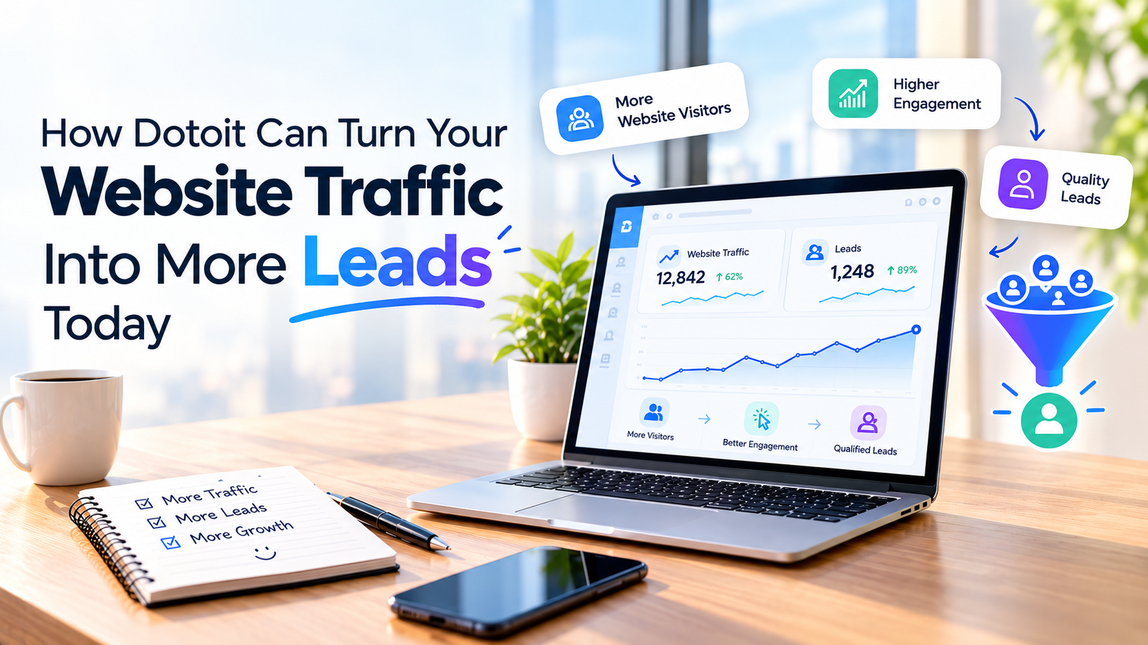 How Dotoit Can Turn Your Website Traffic Into More Leads